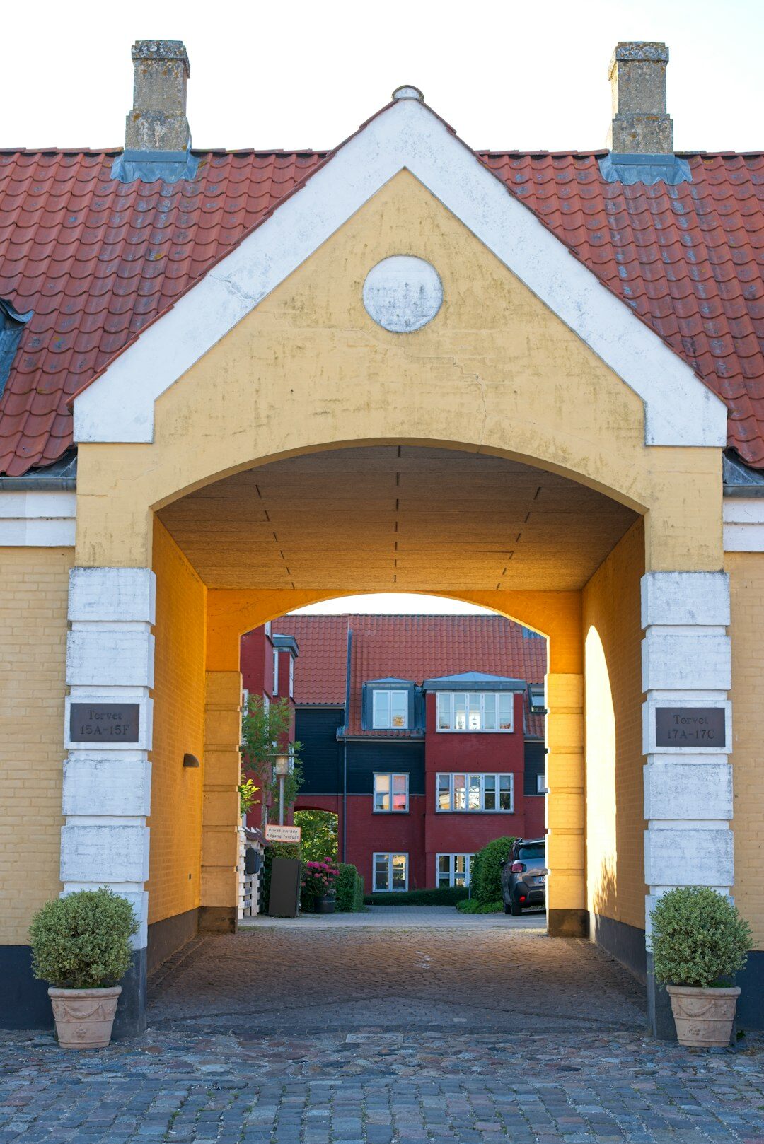 man in small town denmark